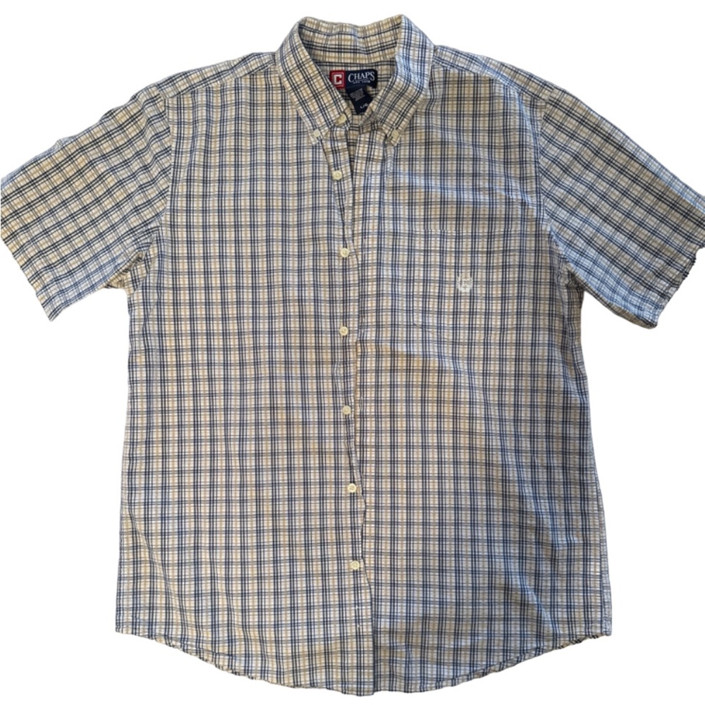 Chaps short sleeve button down